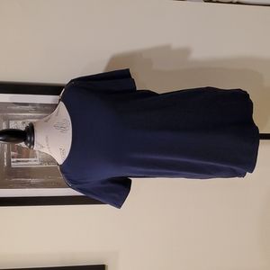 Michael Kors navy short sleeve shirt.